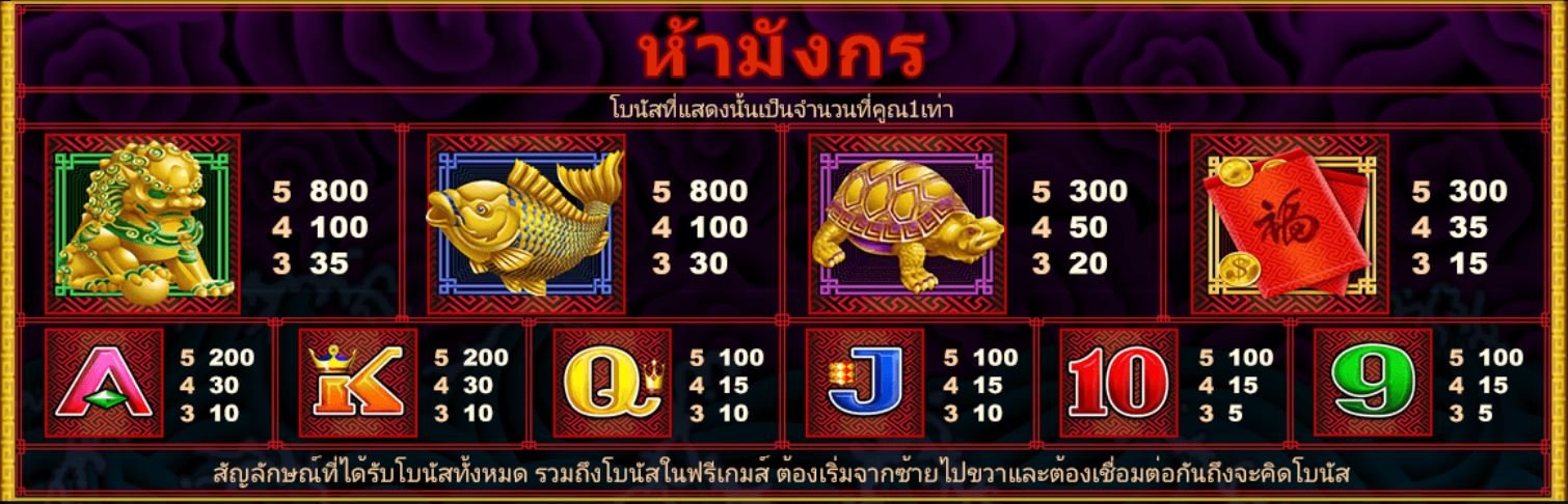 5 Dragons Slot Gclub